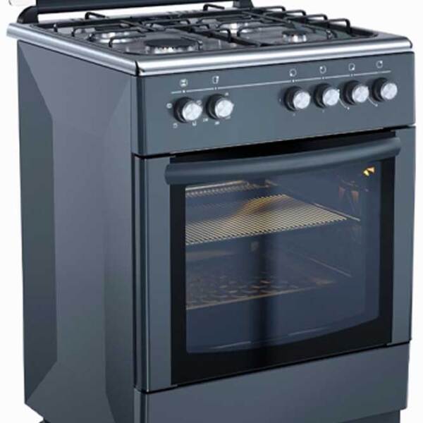 Плита Wolser WL-60602 GrIGE Антрацит Тип плиты: Газовая, , Тип духовки: Электрическая photo 3
