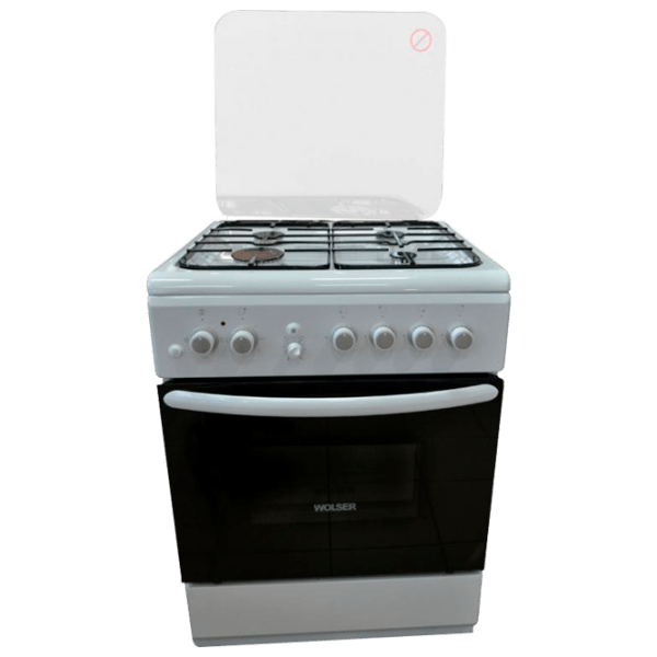 Плита Wolser WL-60602 WGE White Тип плиты: Газовая, , Тип духовки: Электрическая photo 1