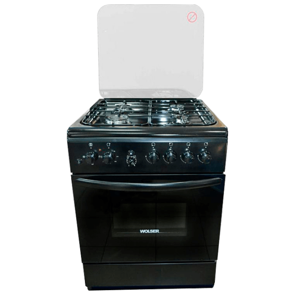 Плита Wolser WL-60602 BGE Black Тип плиты: Газовая, , Тип духовки: Электрическая photo 1