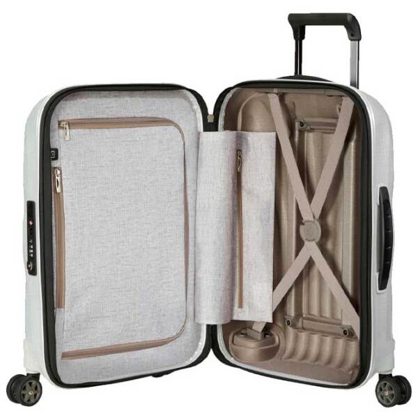 Valiză Samsonite C-Lite EXP Light Gray 36l   photo 6