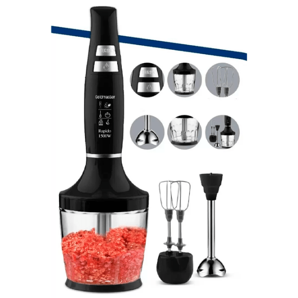 Blender de mână GoldMaster GM 7265 B Black  photo 2