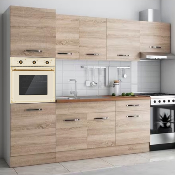 Cuptor încorporabil Wolser WL-F 66 Rustic Ivory , 66 l photo 2