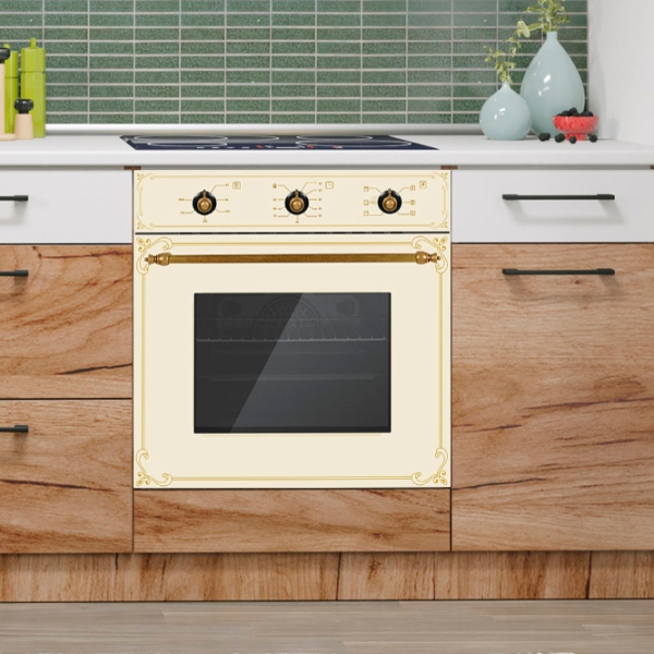 Cuptor încorporabil Wolser WL-F 66 Rustic Ivory , 66 l photo 3