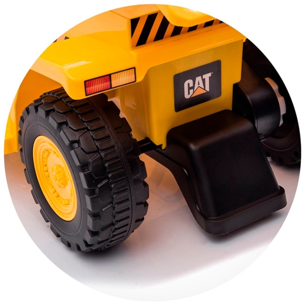Электромобиль Cat Chipolino Dump Truck Желтый 1.5+ | 25 кг | 2.7 км/ч photo 5