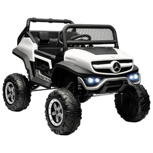 Электромобиль Mercedes-Benz Kids car Unimog White 3+ | 30 кг | 5 км/ ч photo 3