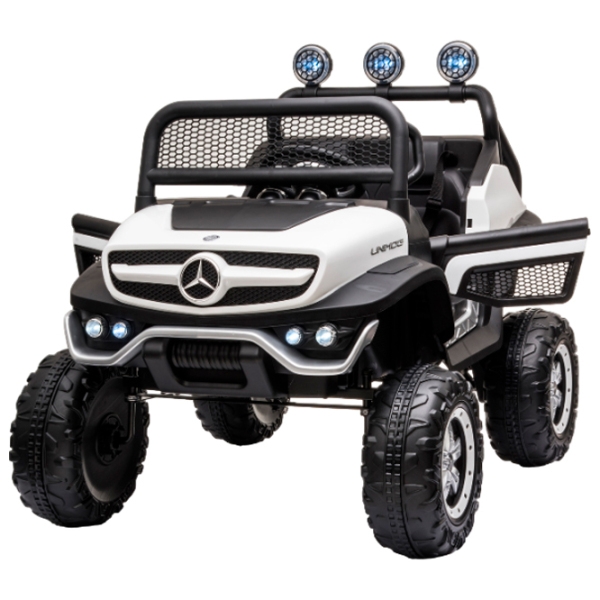 Электромобиль Mercedes-Benz Kids car Unimog White 3+ | 30 кг | 5 км/ ч photo 8