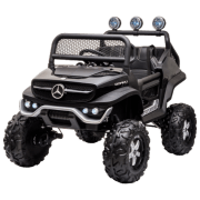 Электромобиль Mercedes-Benz Kids car Unimog Black 3+ | 30 кг | 5 км/ ч