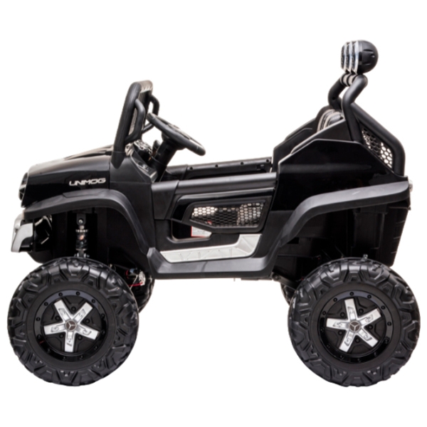 Электромобиль Mercedes-Benz Kids car Unimog Black 3+ | 30 кг | 5 км/ ч photo 5