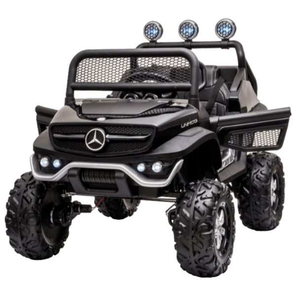 Электромобиль Mercedes-Benz Kids car Unimog Black 3+ | 30 кг | 5 км/ ч photo 6