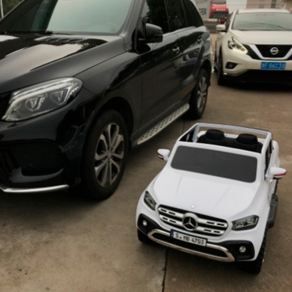 Электромобиль Mercedes X-Class Kids car 8610019-2R White 3+ | 50 кг | 8 км/ ч photo 9