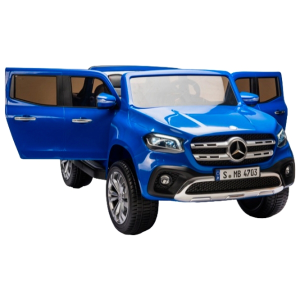 Mașină electrică Mercedes X-Class Kids car 8610019-2R Blue 3+ | 50 kg | 8 km/ h photo 5