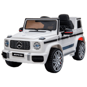 Электромобиль Mercedes-AMG G63 Kids car 8350072BR White 3+ | 25 кг | 2.5 км/ ч