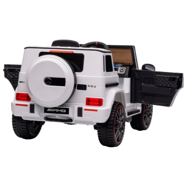 Электромобиль Mercedes-AMG G63 Kids car 8350072BR White 3+ | 25 кг | 2.5 км/ ч photo 9