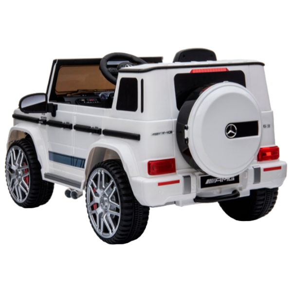 Электромобиль Mercedes-AMG G63 Kids car 8350072BR White 3+ | 25 кг | 2.5 км/ ч photo 11