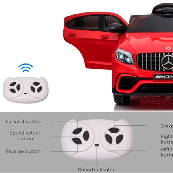 Электромобиль Mercedes-AMG GLC 63S Kids car 8690014BR Красный 3+ | 25 кг | 8 км/ ч photo 4