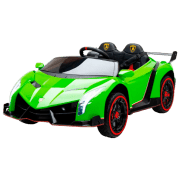 Электромобиль Lamborghini Venero Kids car 8610043-2DR Green 3+ | 30 кг | 7 км/ ч