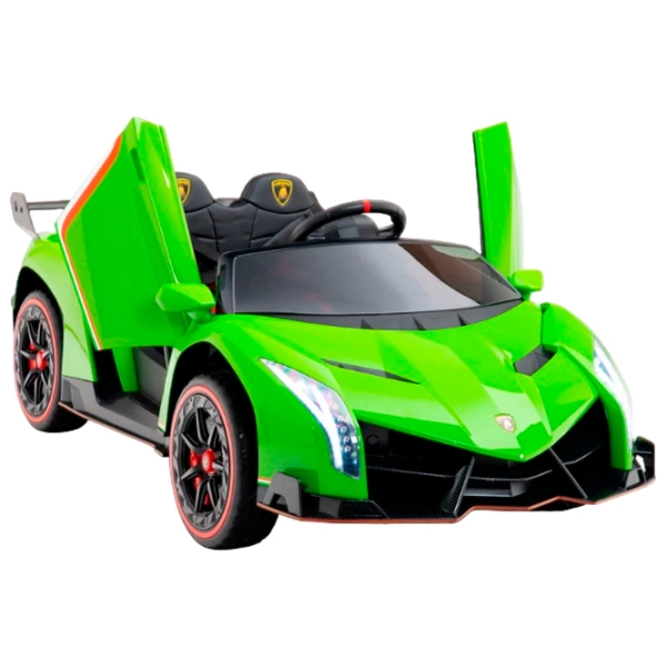 Электромобиль Lamborghini Venero Kids car 8610043-2DR Green 3+ | 30 кг | 7 км/ ч photo 3