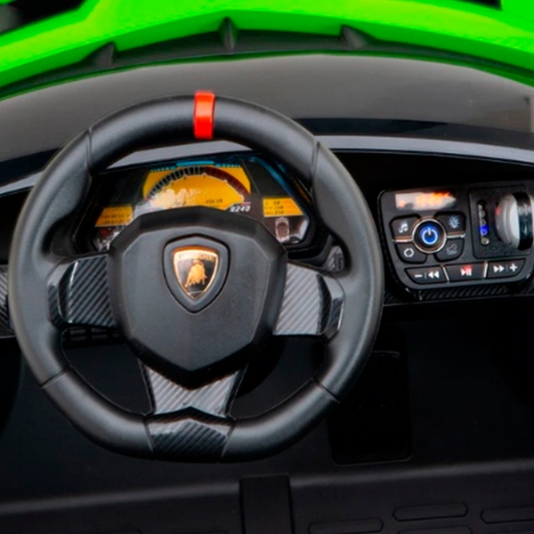 Электромобиль Lamborghini Venero Kids car 8610043-2DR Green 3+ | 30 кг | 7 км/ ч photo 10