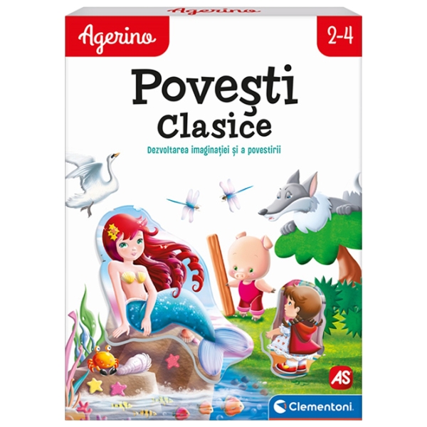Puzzle 2D Agerino Povești clasice (1024-50832) Numărul de piese: 12, V&acirc;rsta recomandată: 2+ photo 1