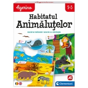 Puzzle 2D Agerino Habitatul Animalutelor (1024-50844) Numărul de piese: 24, V&acirc;rsta recomandată: 3+