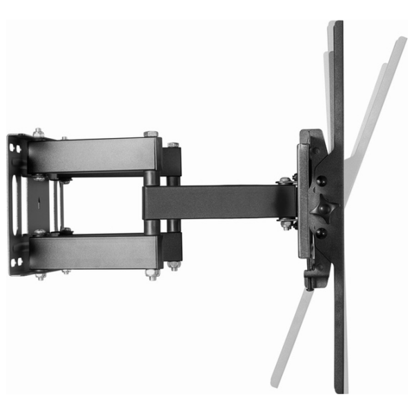 Suport TV Gembird WM-55ST-04 Black VESA 400 x 400 mm photo 11