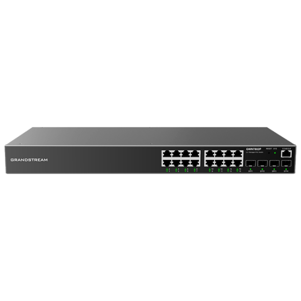 Коммутатор Grandstream GWN7802P Black 40 Гбит/ с photo 1