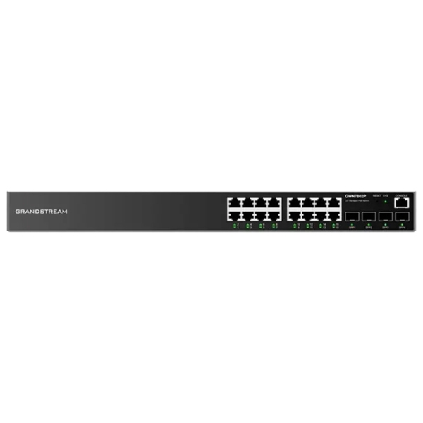 Коммутатор Grandstream GWN7802P Black 40 Гбит/ с photo 3