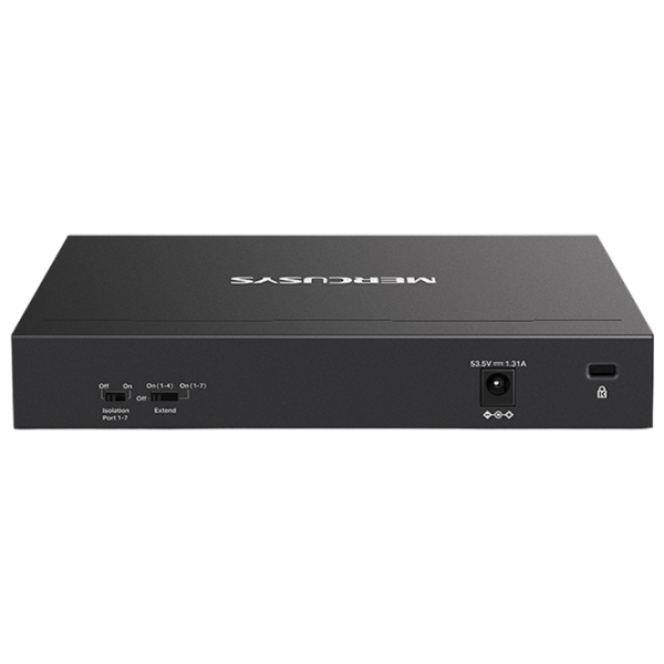 PoE Коммутатор Mercusys MS108GP Black 16 Гбит/ с photo 3