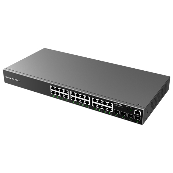 Коммутатор Grandstream GWN7803 Black 56 Гбит/ с photo 2