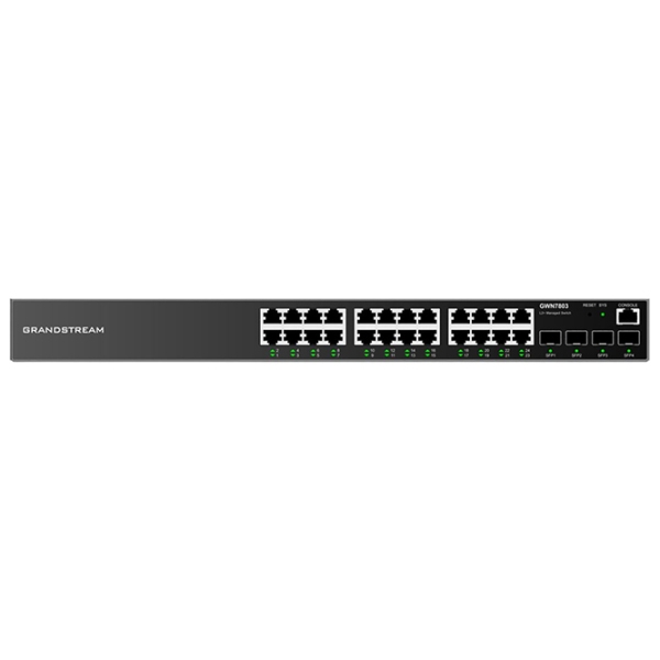 Коммутатор Grandstream GWN7803 Black 56 Гбит/ с photo 4