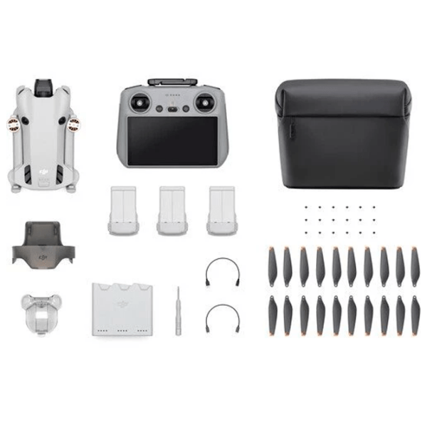 Dronă DJI Mini 4 Pro Fly More Combo + DJI RC2 Light Grey 58 km/ h photo 12