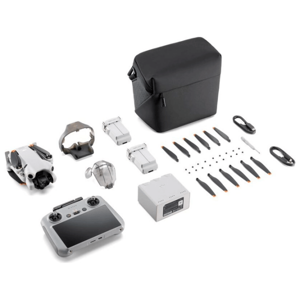 Dronă DJI Mini 4 Pro Fly More Combo + DJI RC2 Light Grey 58 km/ h photo 13