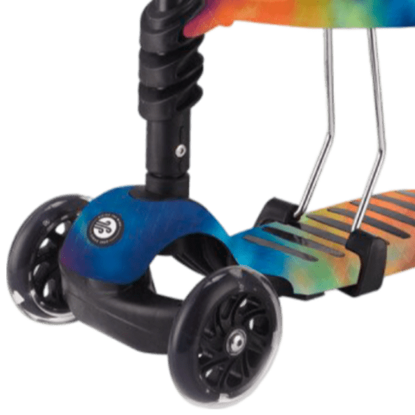 Детский трёхколёсный самокат Makani Ride and Skate (31006010092) Black 2 года, 50 кг, Полиуретановые photo 3