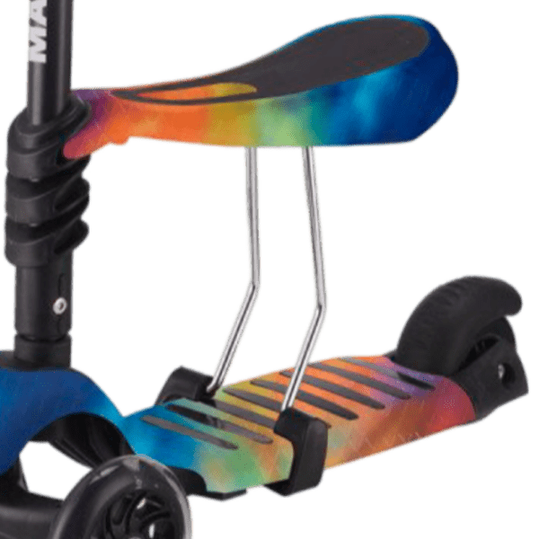 Детский трёхколёсный самокат Makani Ride and Skate (31006010092) Black 2 года, 50 кг, Полиуретановые photo 4