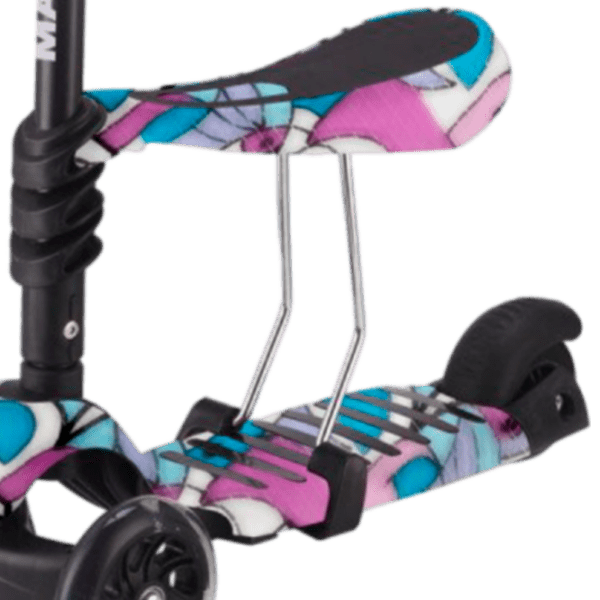 Trotinetă pentru copii cu trei roți Makani Ride and Skate (31006010091) Black 2 ani, 50 kg, Din PU photo 2