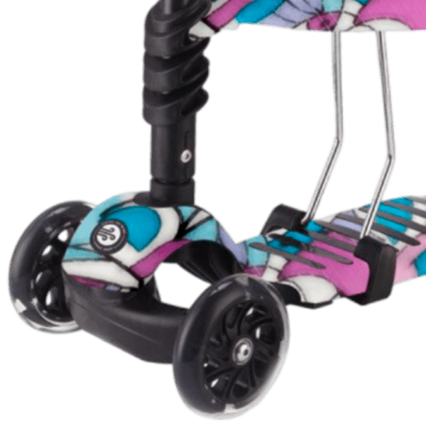 Trotinetă pentru copii cu trei roți Makani Ride and Skate (31006010091) Black 2 ani, 50 kg, Din PU photo 3