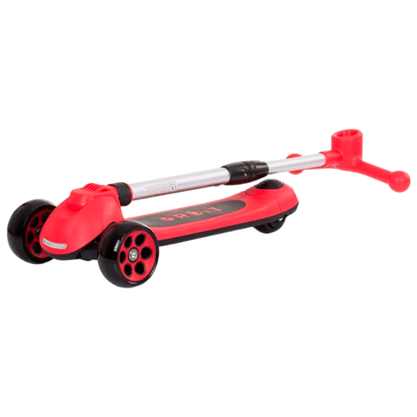 Детский трёхколёсный самокат Chipolino Orbit (DSORB0234RE) Красный 3 года, 50 кг, Полиуретановые photo 3