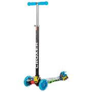 Детский трёхколёсный самокат Chipolino Croxer (DSCR01701BL) Blue 3 года, 50 кг, Пластиковые