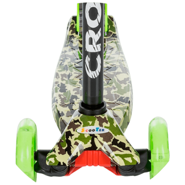 Детский трёхколёсный самокат Chipolino Croxer (DSCR01703GR) Green 3 года, 50 кг, Пластиковые photo 3