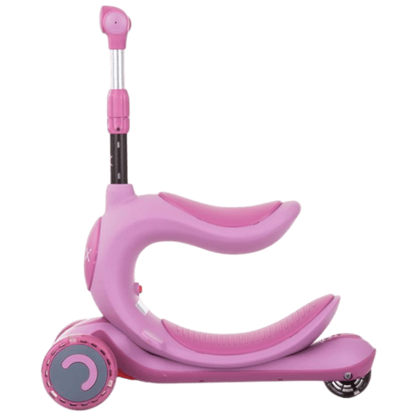 Детский трёхколёсный самокат Chipolino Space X (DSSPX0221LL) Pink 3 года, 50 кг, Пластиковые photo 2