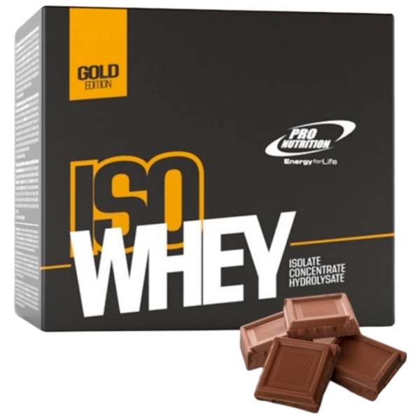 Proteină Pro Nutrition Iso Whey Gold 450 g Ciocolată | praf photo 1