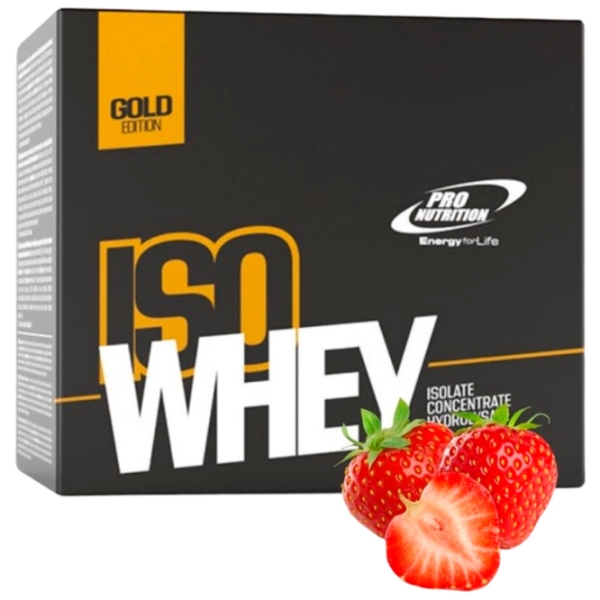 Proteină Pro Nutrition Iso Whey Gold 450 g Сăpșuni | praf photo 1