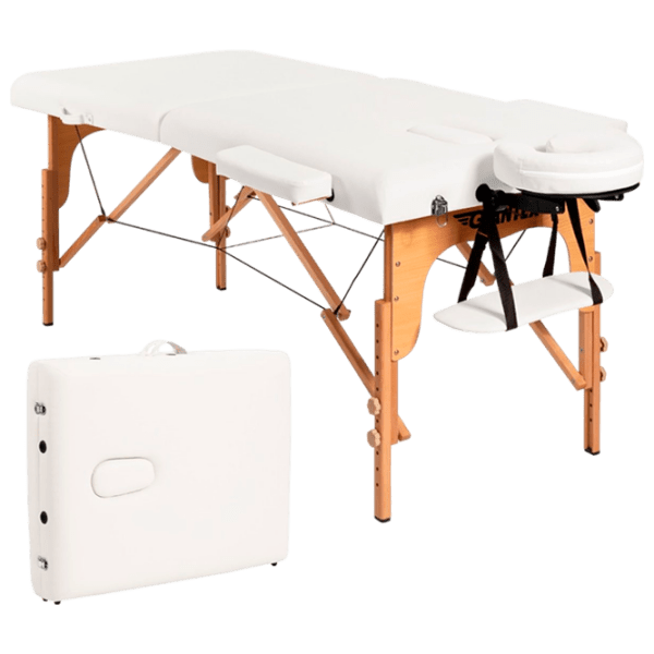 Массажный стол Costway HB87017WH Белый  photo 3