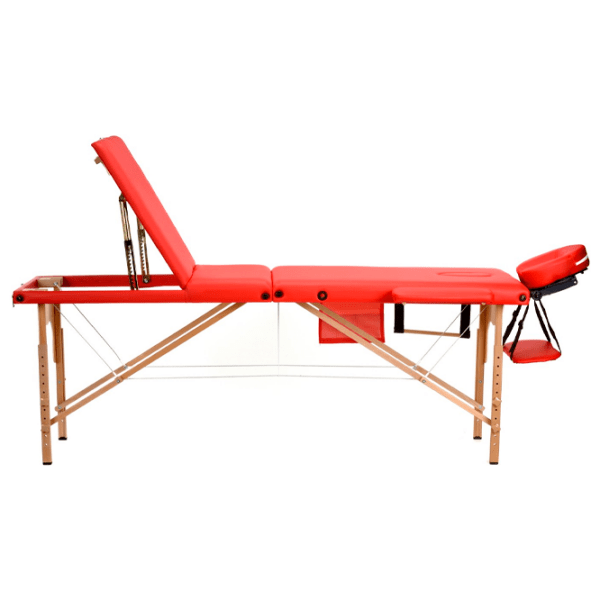 Masă de masaj Bodyfit 458 Red  photo 2