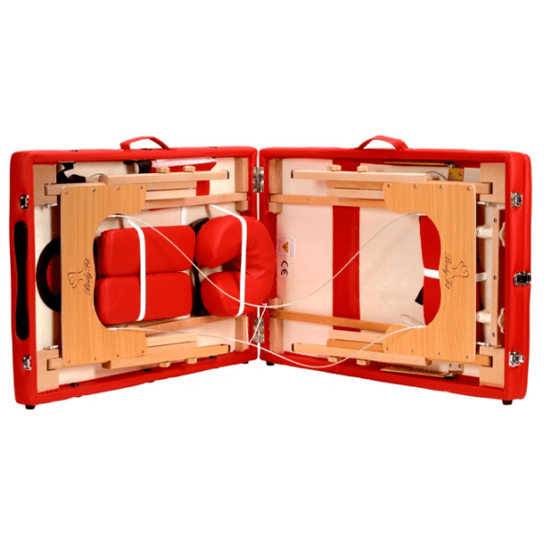 Masă de masaj Bodyfit 458 Red  photo 4