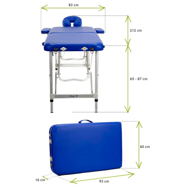 Masă de masaj Bodyfit 469 Blue  photo 5