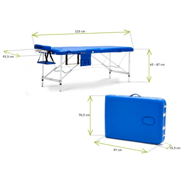 Masă de masaj Bodyfit 553 Blue  photo 8