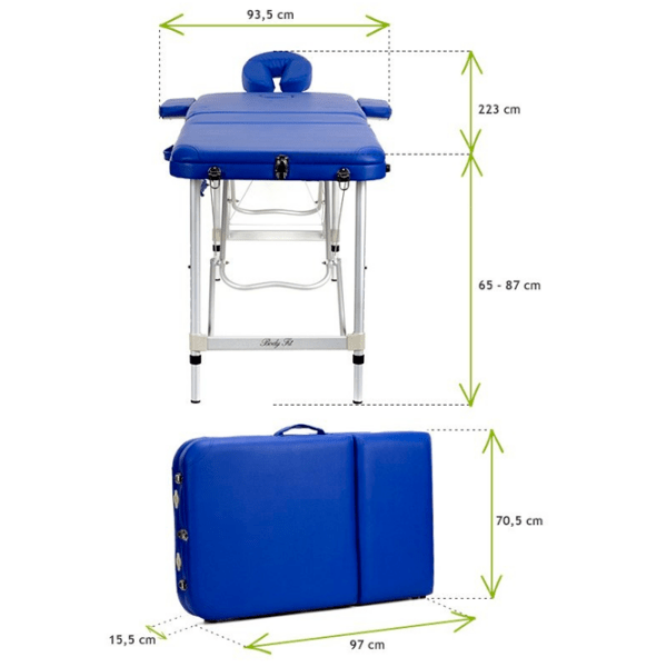 Masă de masaj Bodyfit 551 Blue  photo 7