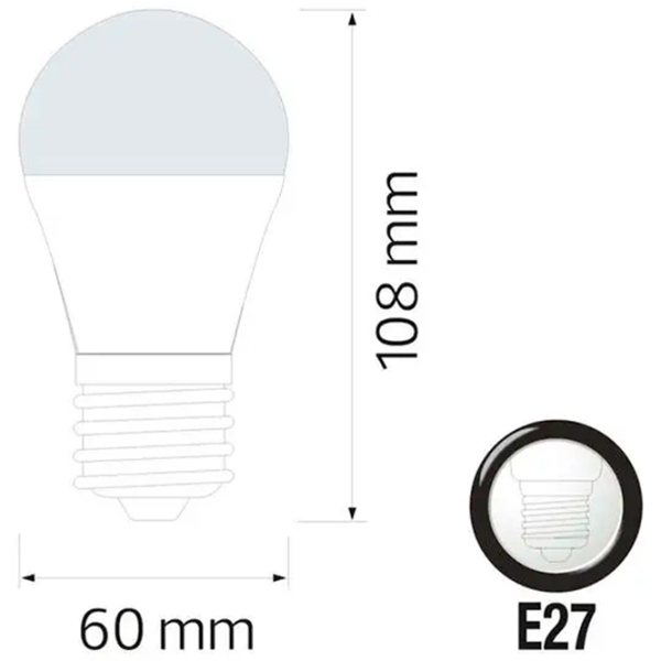 Bec inteligent LED Horoz HOROSCOPE-9 001084000901 E27 | 9 W | RGB photo 2