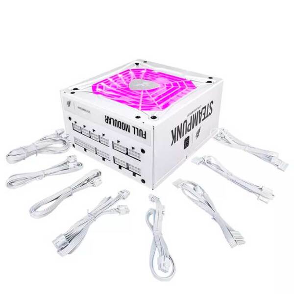 Блок питания 1STPLAYER PS-650AX STEAMPUNK 650 Вт White  photo 6
